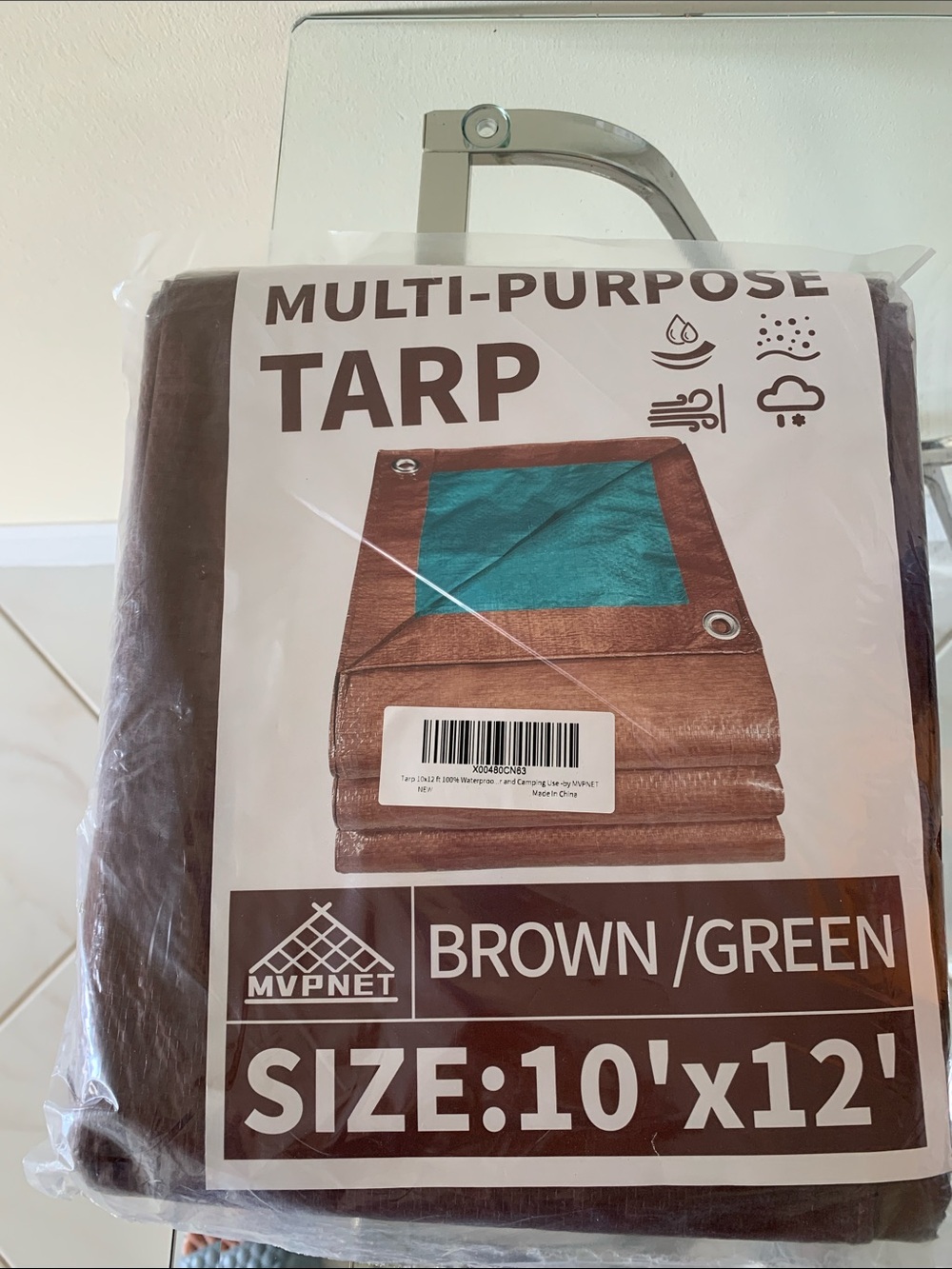 Multi-Purpose Brown/Green TARP New